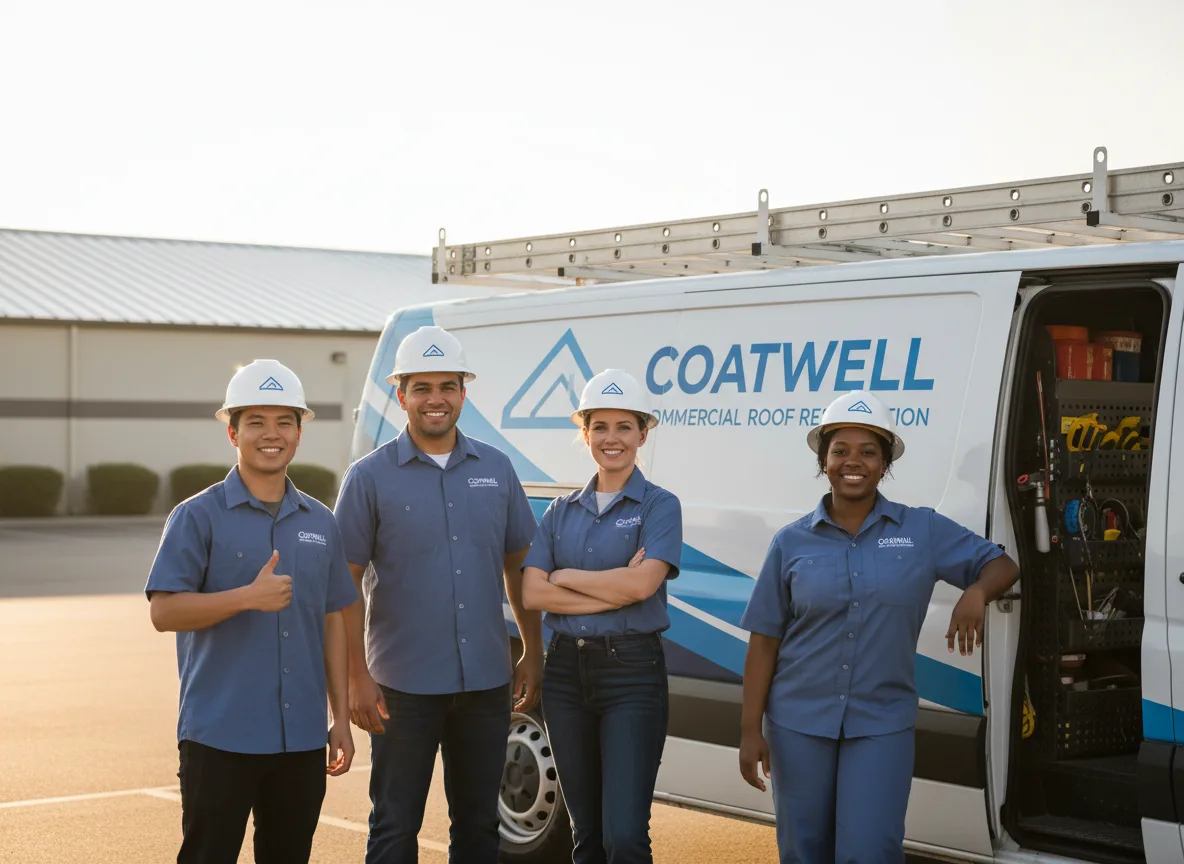 Commercial roof coating company in Brook, IN